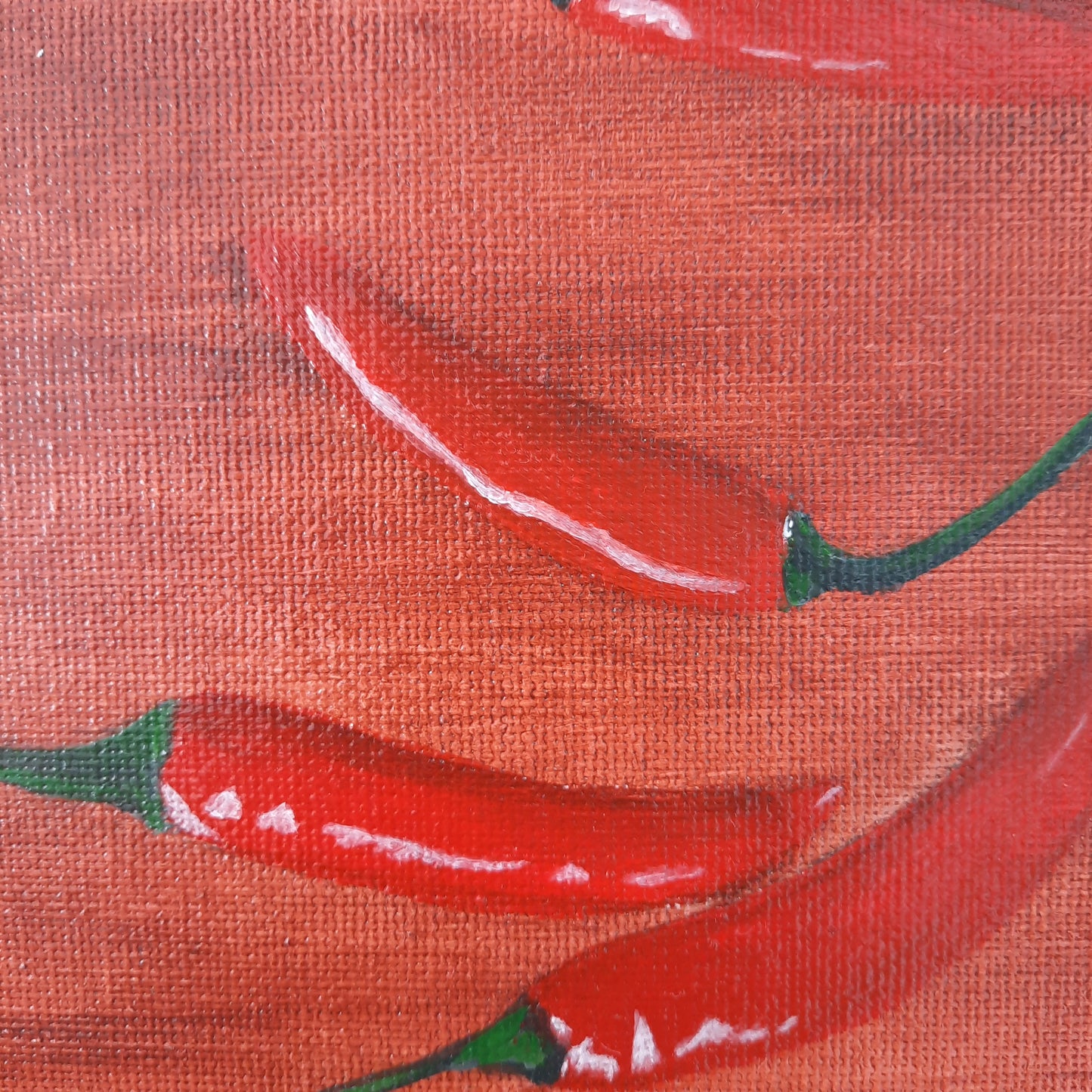Peppers on Plate