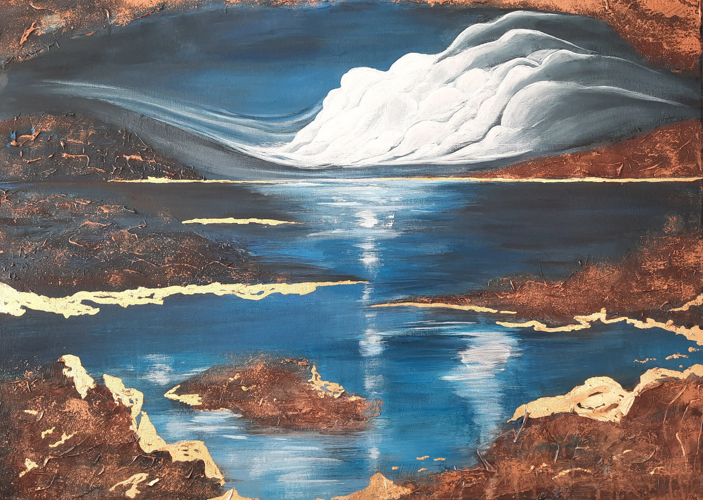 Veiled Serenity By The Infinite Lake