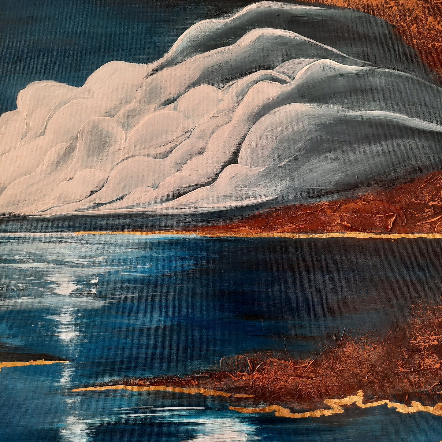 Veiled Serenity By The Infinite Lake