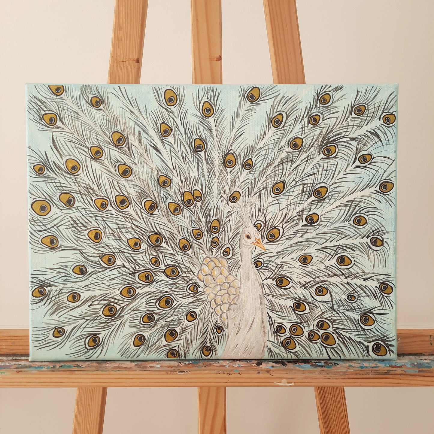 Golden Peacock