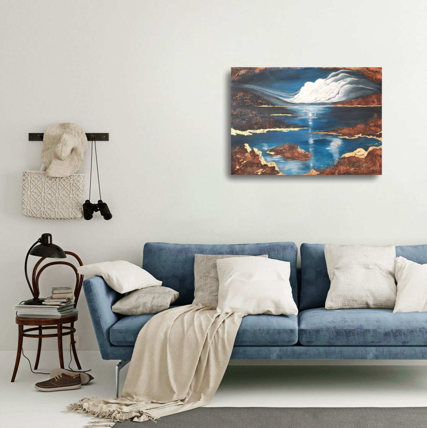 Veiled Serenity By The Infinite Lake