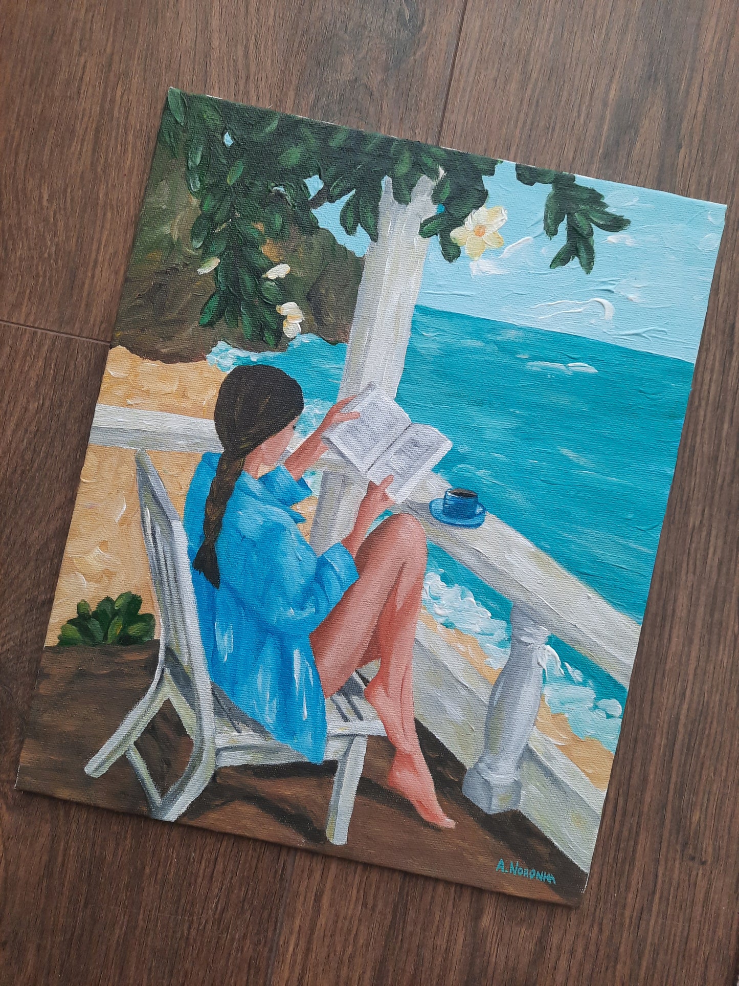 My Happy Place - Original Acrylic Painting